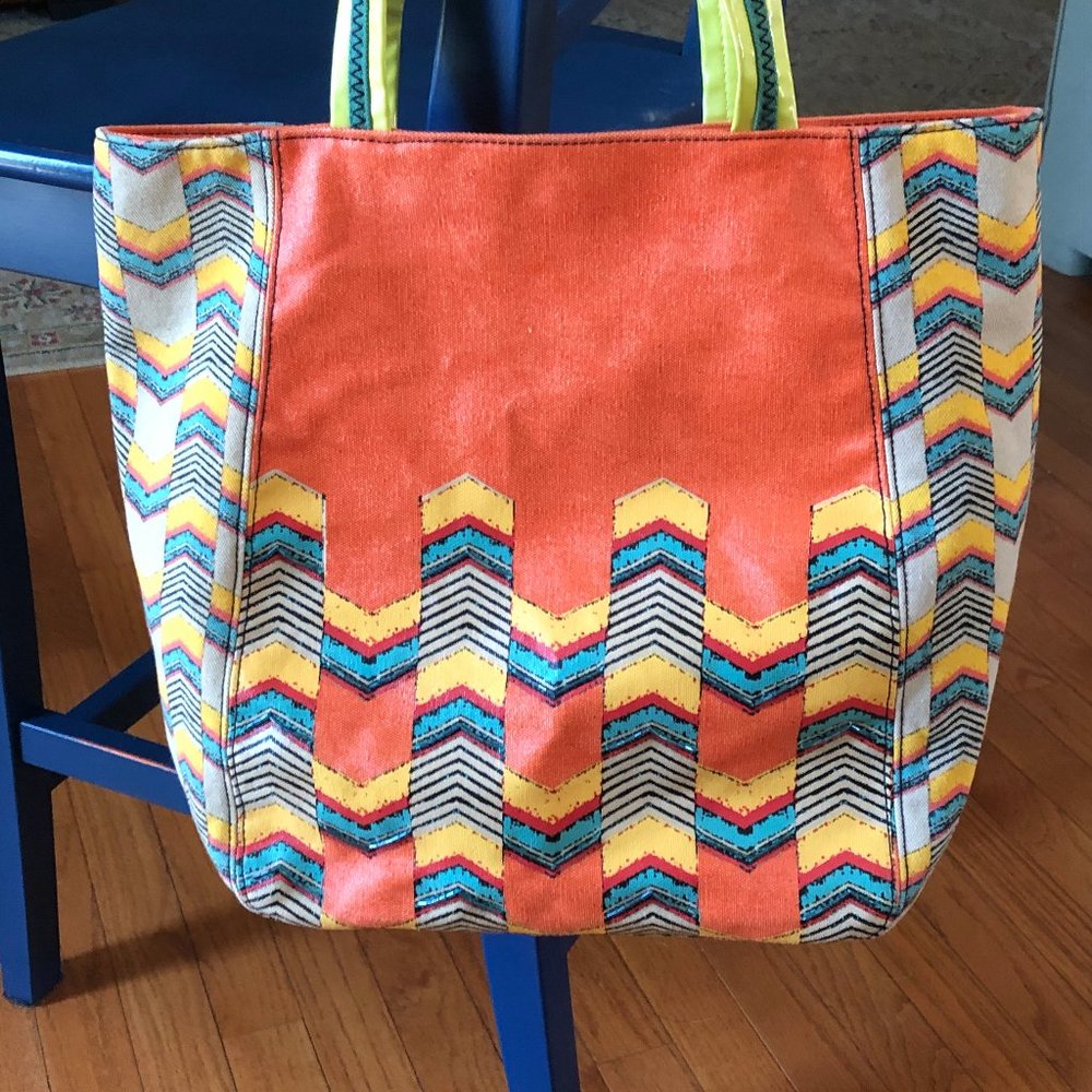 Plenty by Tracy Reese Chevron Tote Anthropolgie